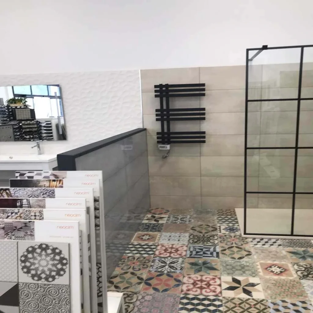 Salle de bain carreaux de ciment